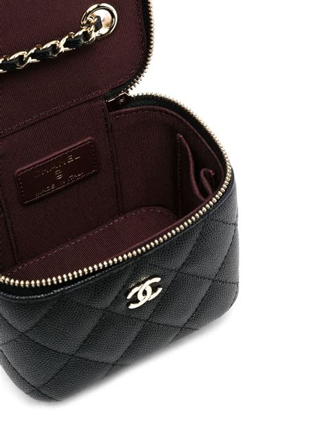 chanel mini bag vanity|Chanel cross body bag mini.